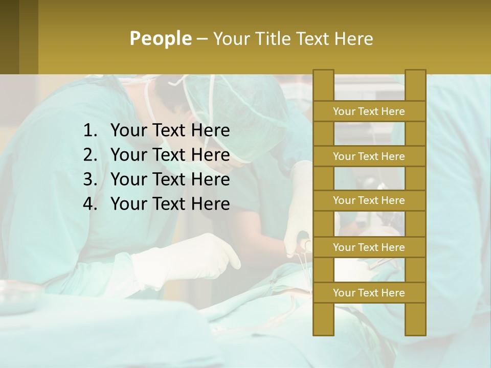 Daughter Beach Caucasian PowerPoint Template