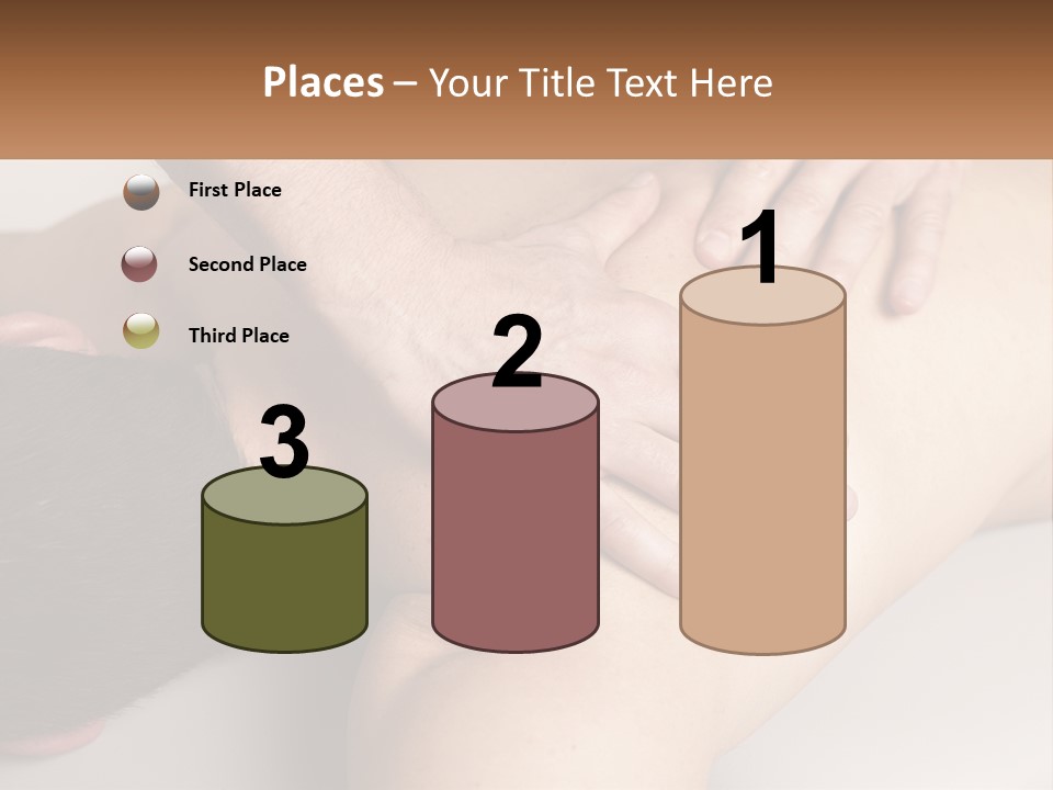 White Sad Older PowerPoint Template