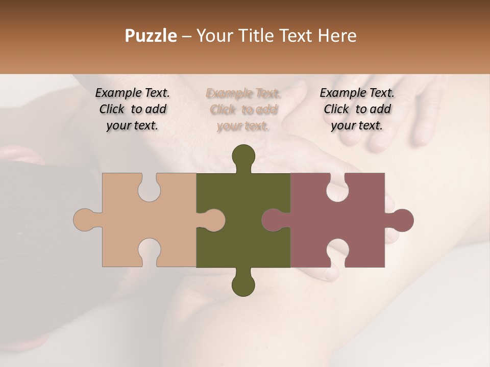 White Sad Older PowerPoint Template