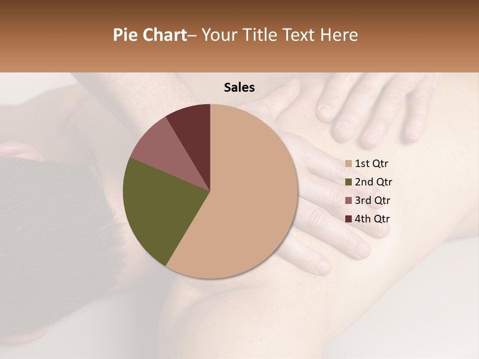 White Sad Older PowerPoint Template