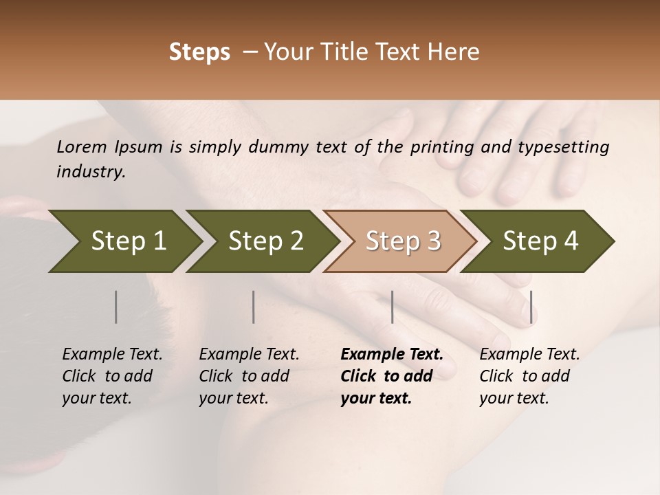 White Sad Older PowerPoint Template