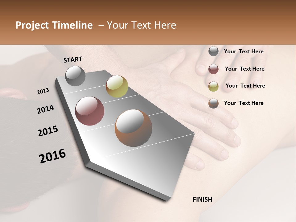 White Sad Older PowerPoint Template