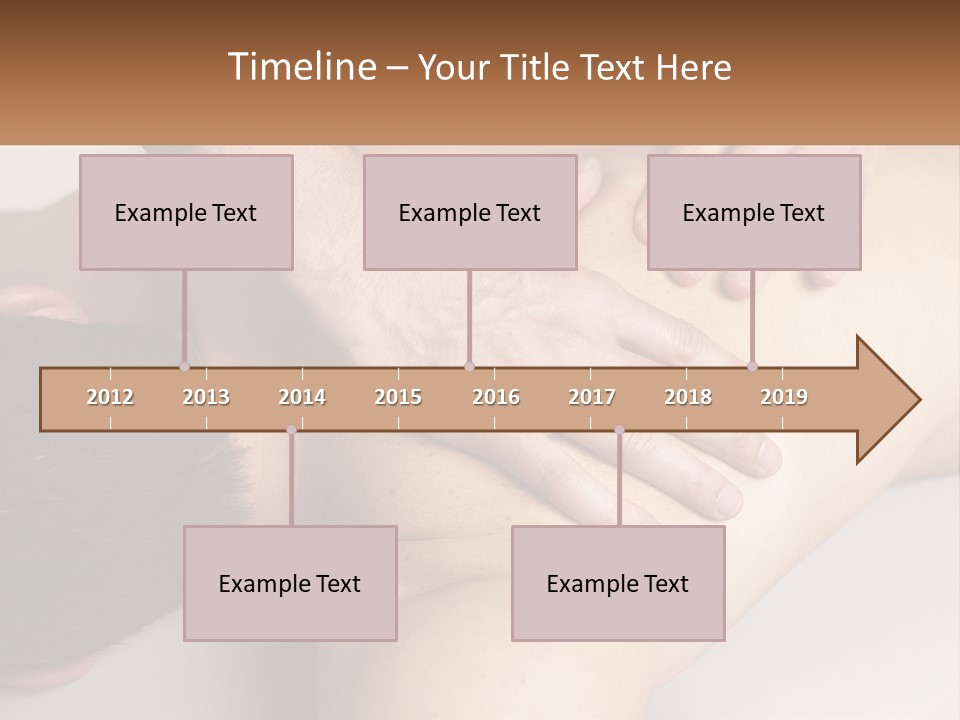 White Sad Older PowerPoint Template