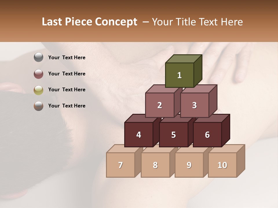 White Sad Older PowerPoint Template