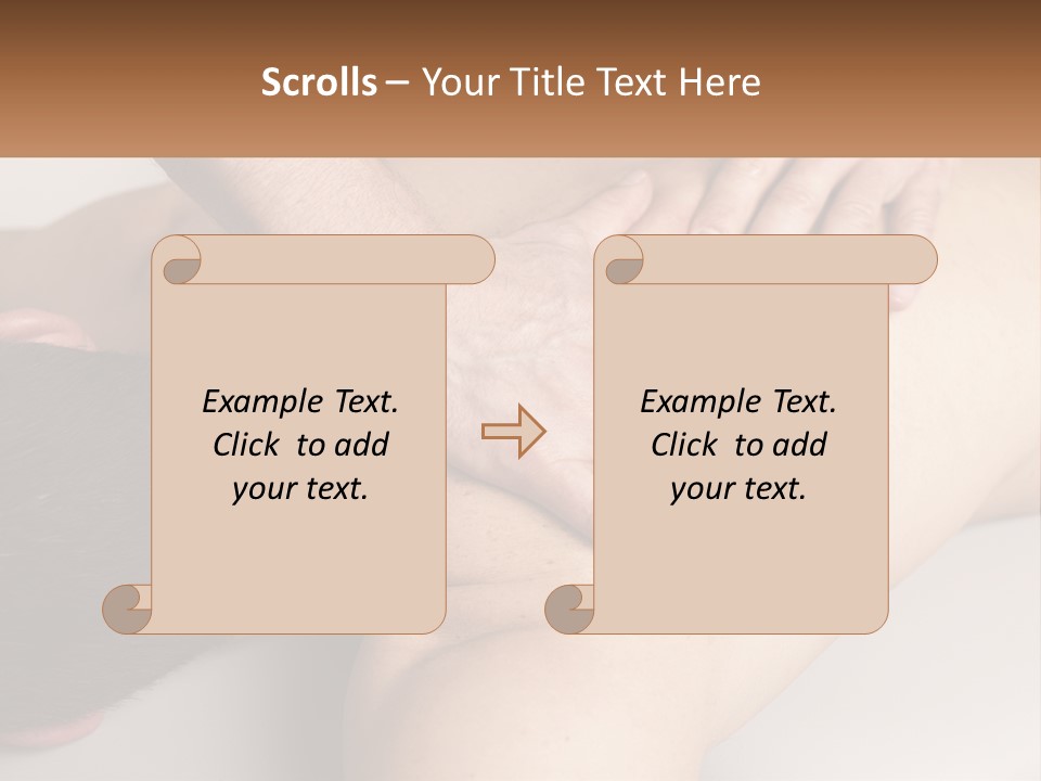 White Sad Older PowerPoint Template