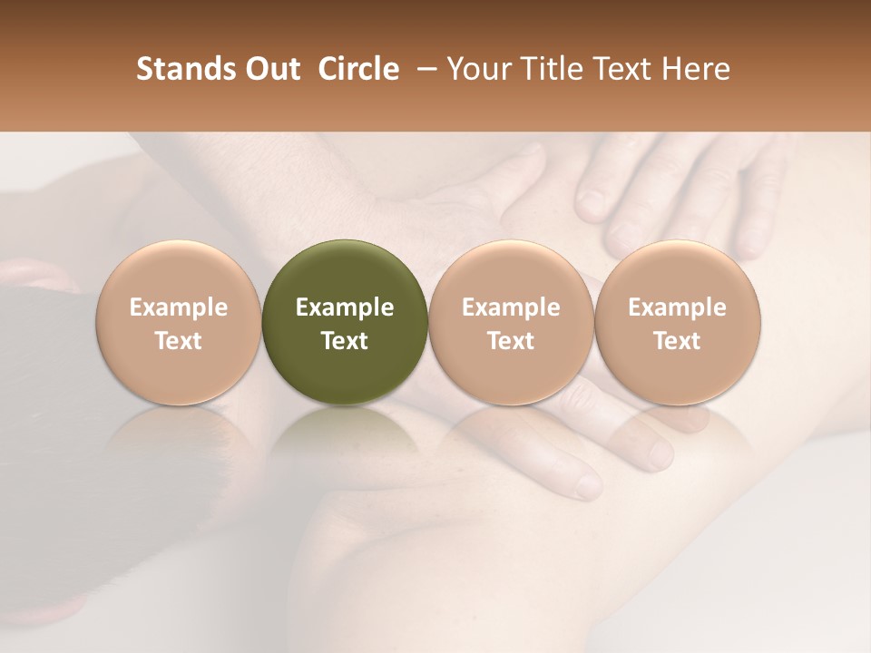 White Sad Older PowerPoint Template