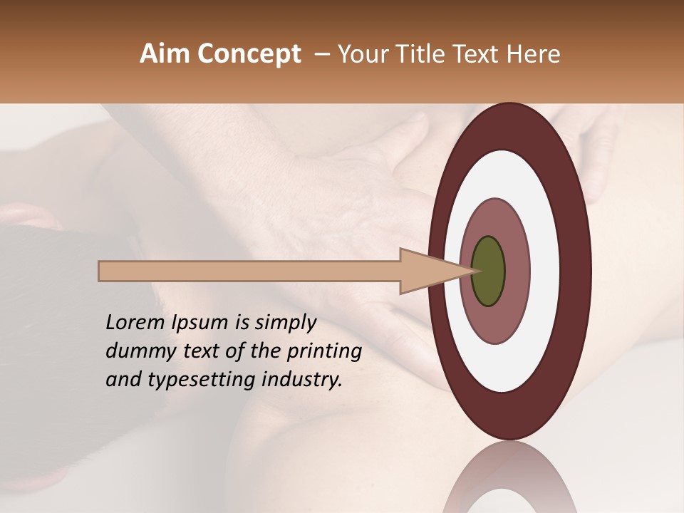 White Sad Older PowerPoint Template