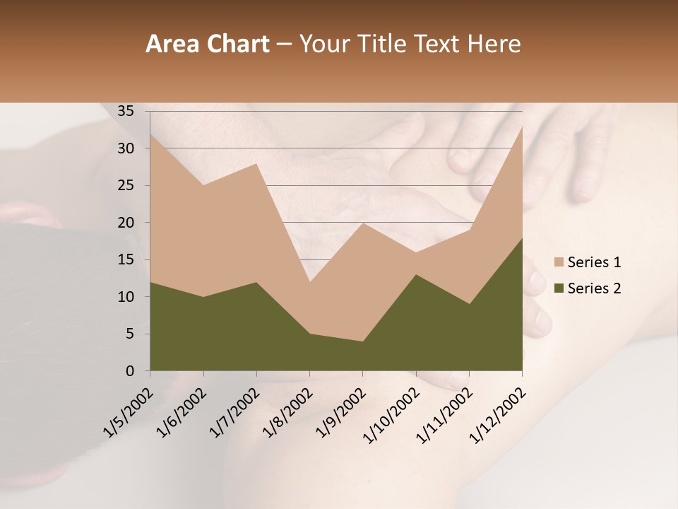 White Sad Older PowerPoint Template
