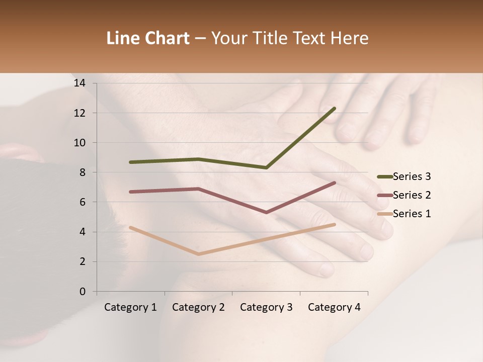 White Sad Older PowerPoint Template