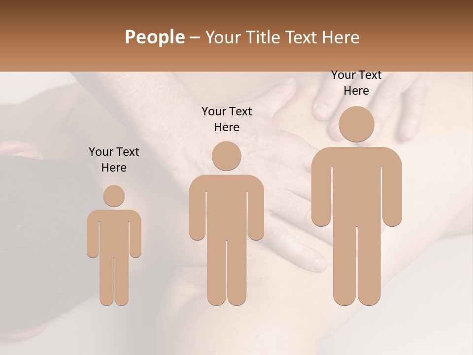 White Sad Older PowerPoint Template