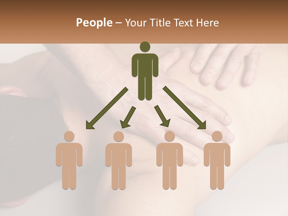 White Sad Older PowerPoint Template