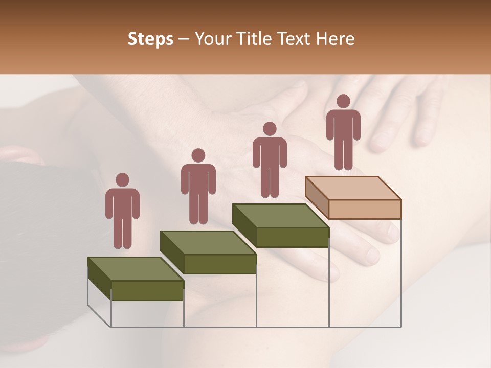 White Sad Older PowerPoint Template