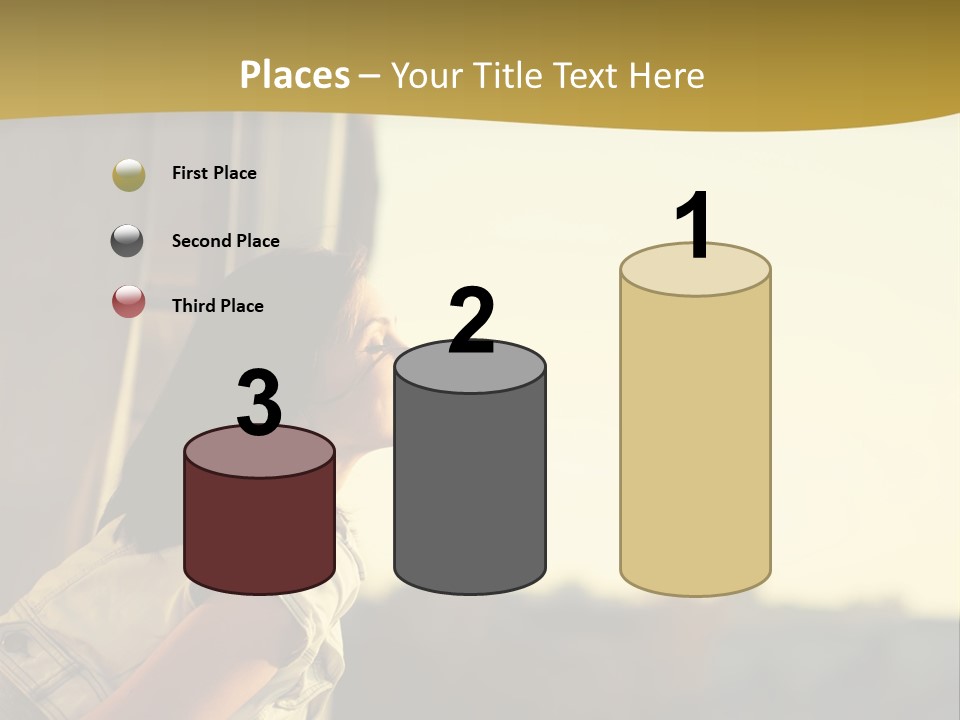 Sea White Sand PowerPoint Template