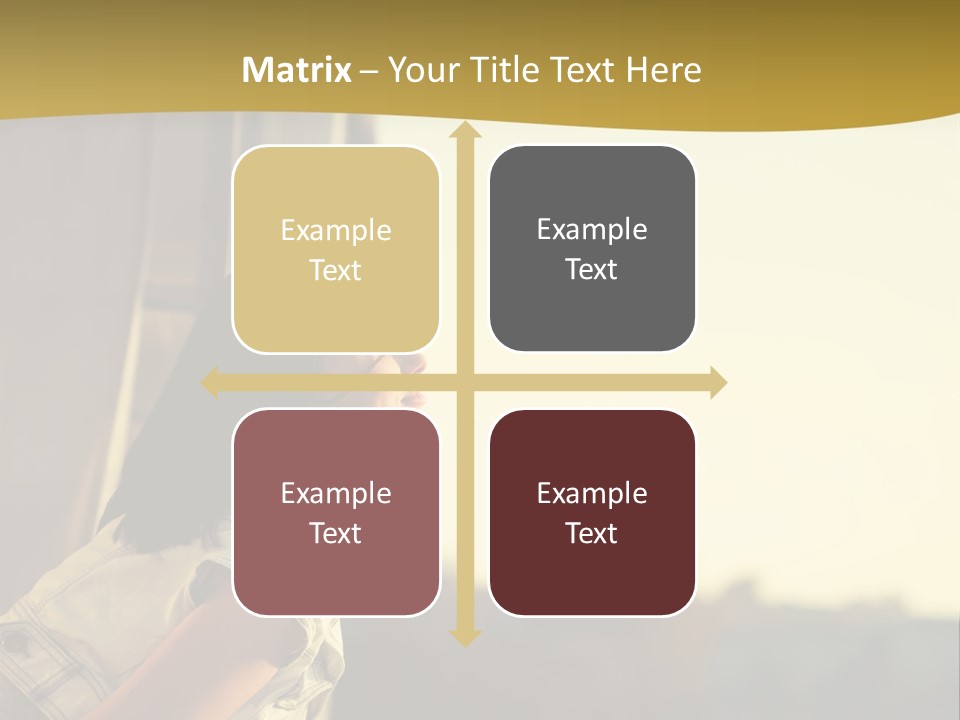 Sea White Sand PowerPoint Template