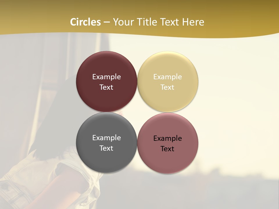 Sea White Sand PowerPoint Template