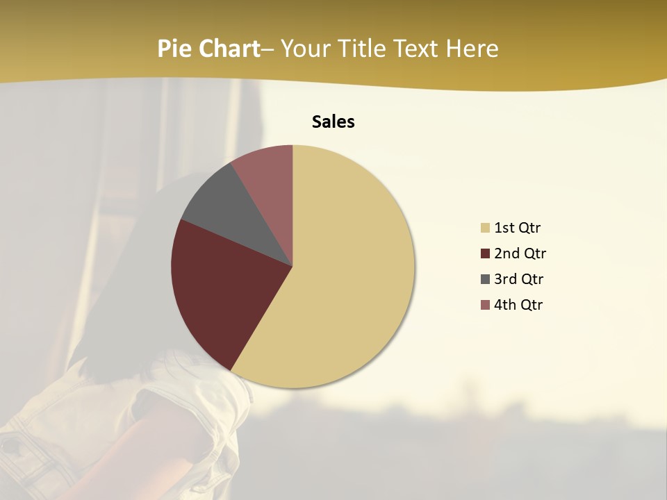 Sea White Sand PowerPoint Template
