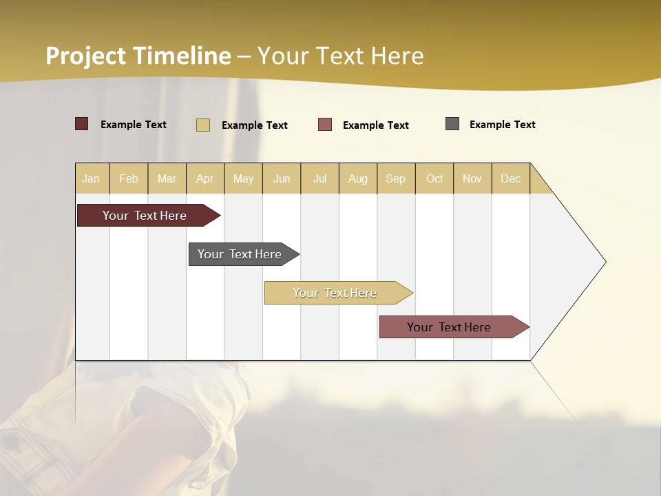 Sea White Sand PowerPoint Template