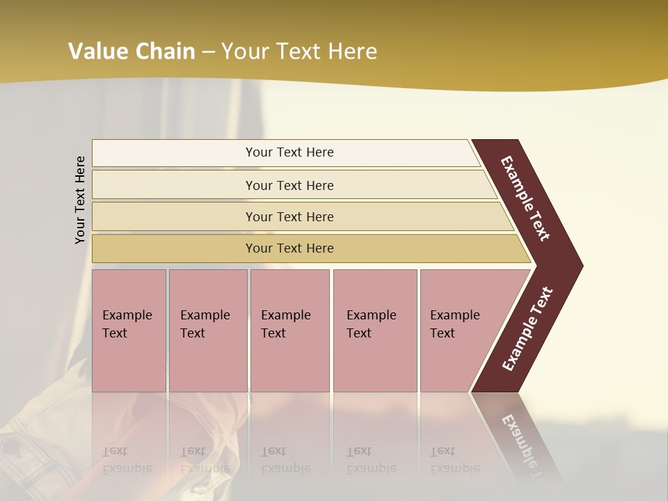 Sea White Sand PowerPoint Template