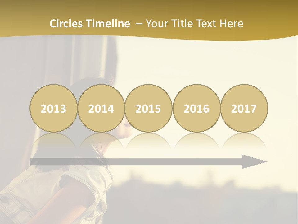 Sea White Sand PowerPoint Template