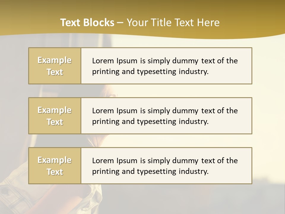 Sea White Sand PowerPoint Template