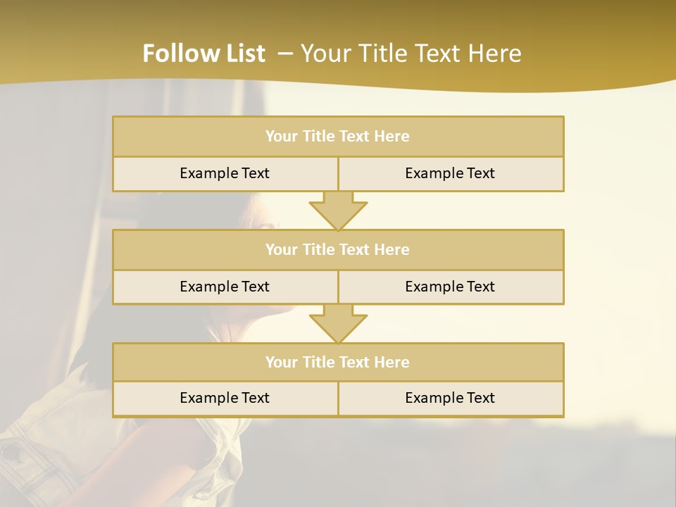 Sea White Sand PowerPoint Template