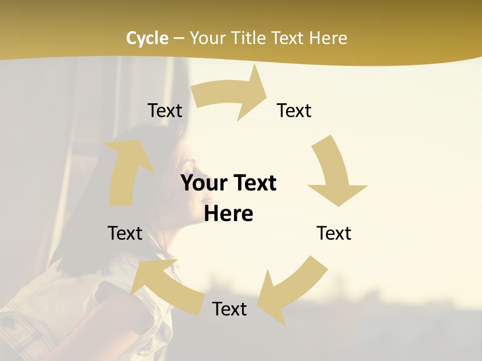 Sea White Sand PowerPoint Template