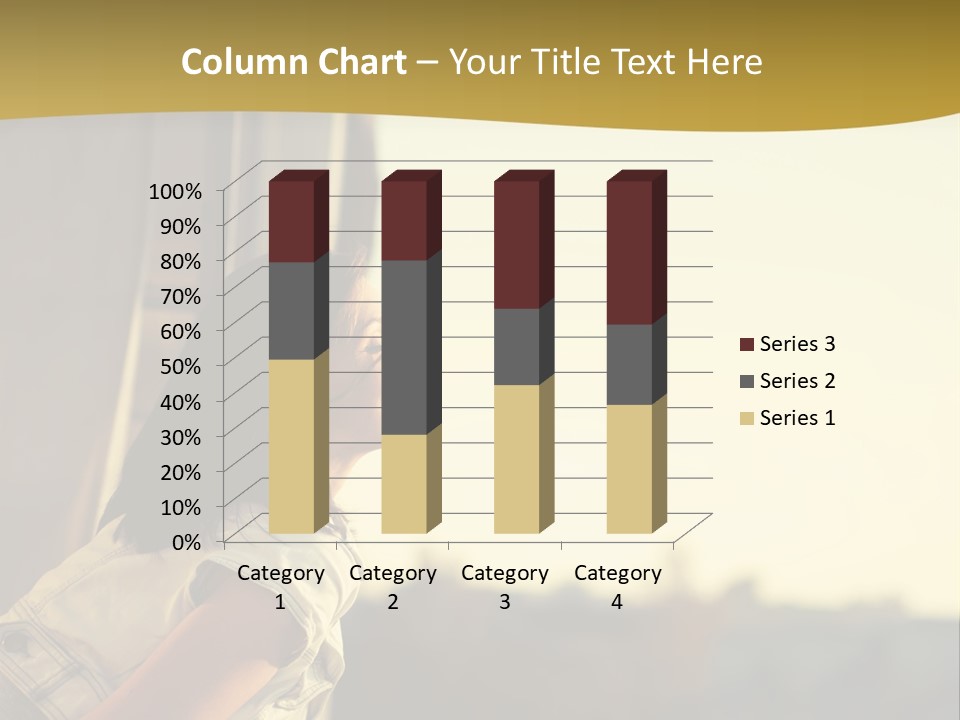 Sea White Sand PowerPoint Template