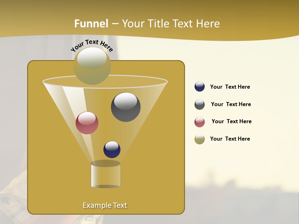 Sea White Sand PowerPoint Template