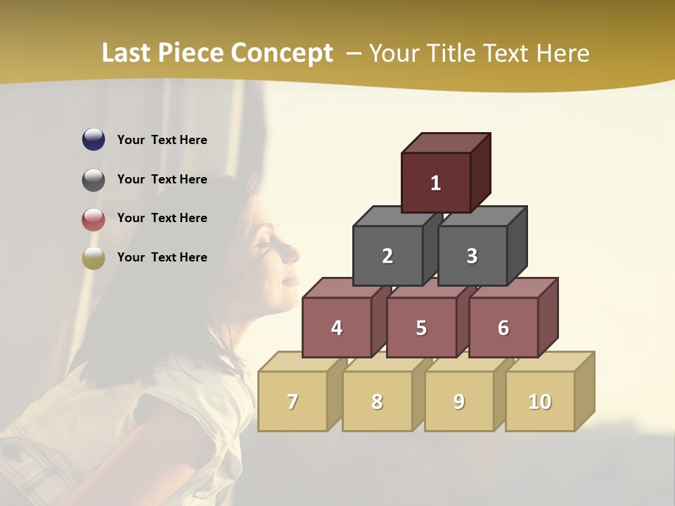 Sea White Sand PowerPoint Template