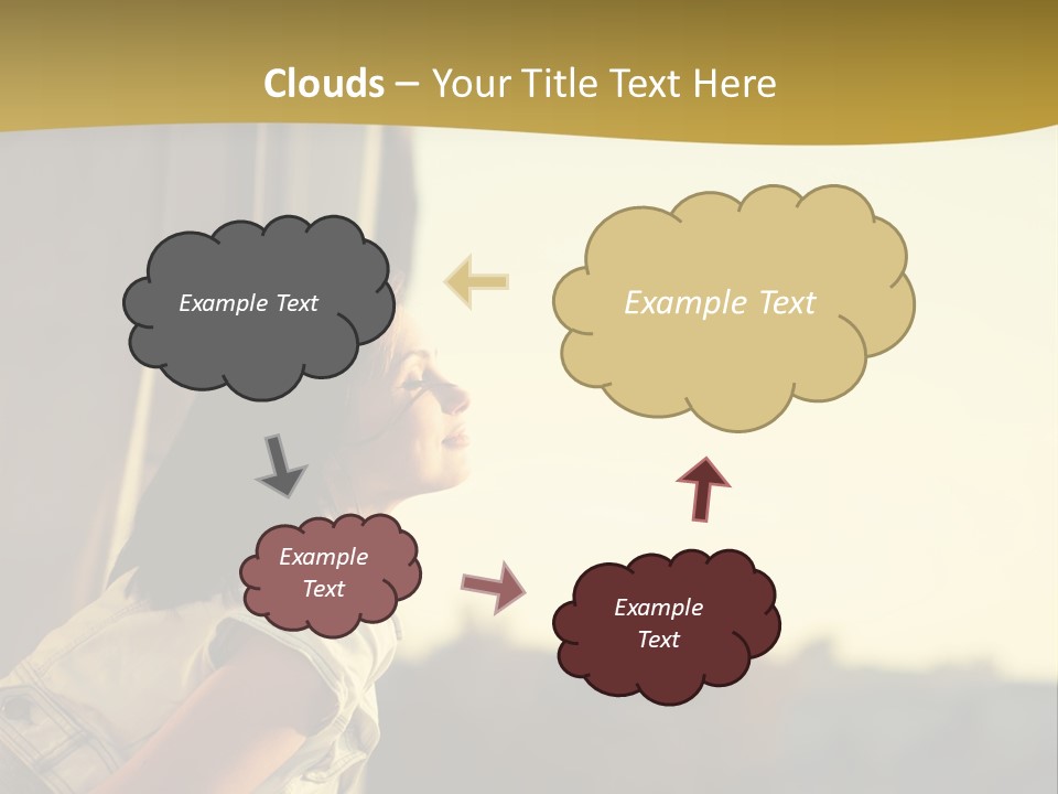 Sea White Sand PowerPoint Template