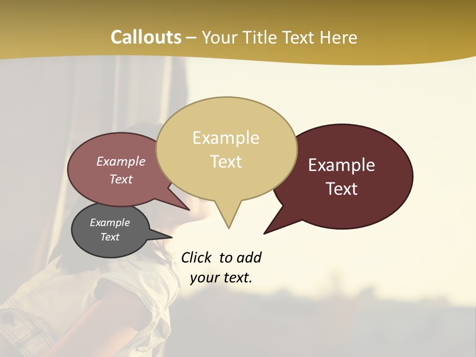 Sea White Sand PowerPoint Template