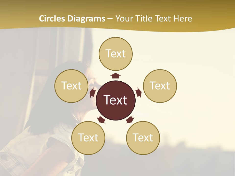 Sea White Sand PowerPoint Template