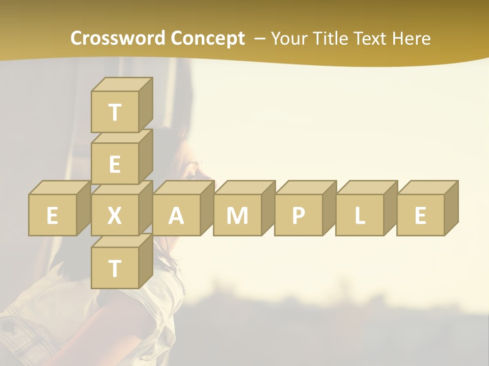 Sea White Sand PowerPoint Template