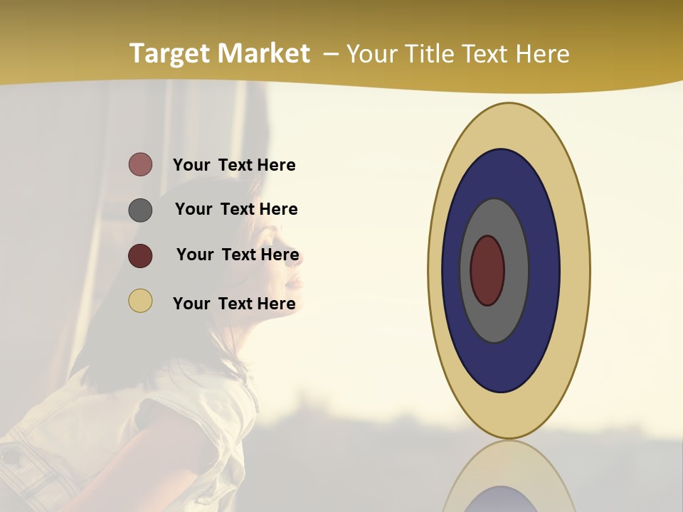 Sea White Sand PowerPoint Template