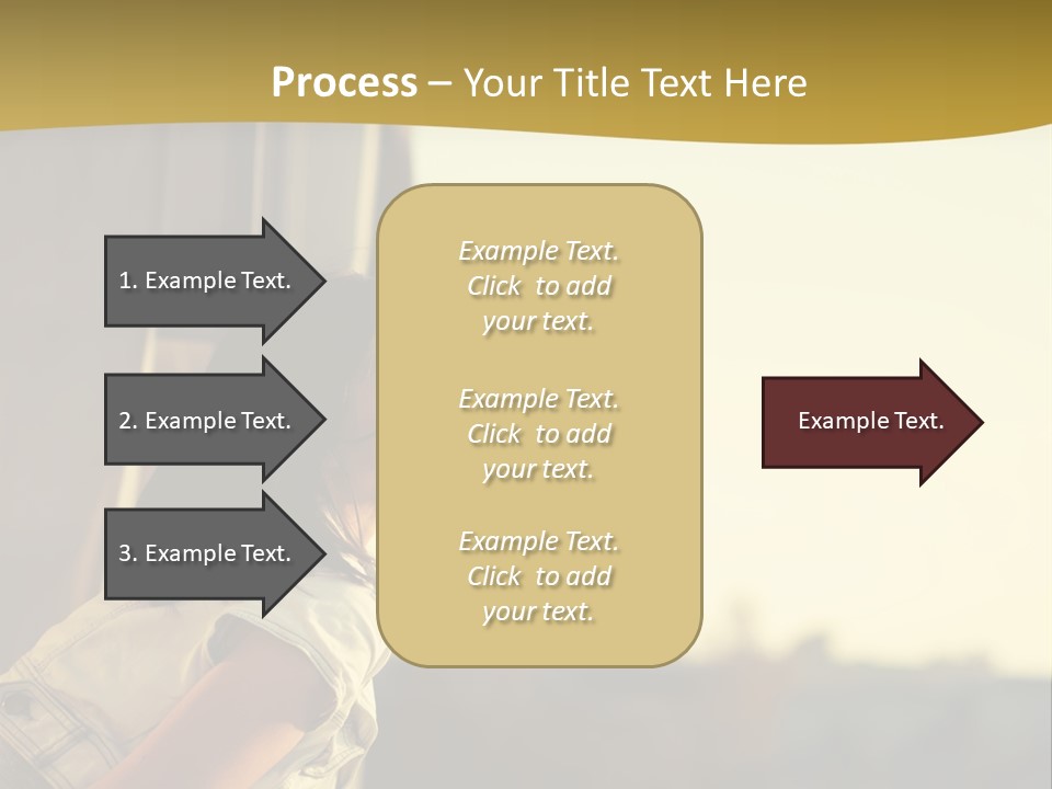 Sea White Sand PowerPoint Template