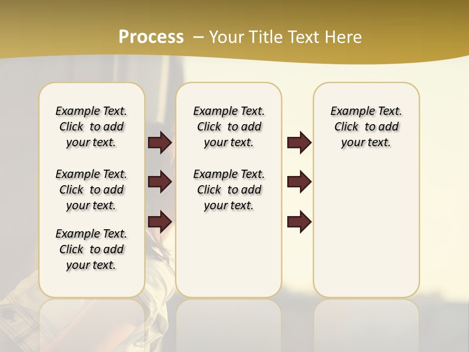 Sea White Sand PowerPoint Template