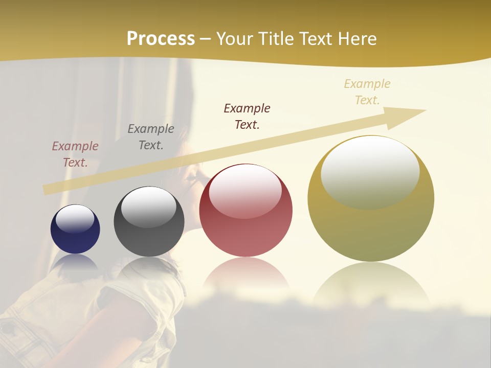 Sea White Sand PowerPoint Template