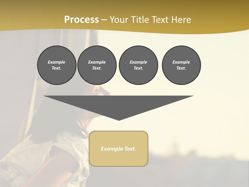 Sea White Sand PowerPoint Template