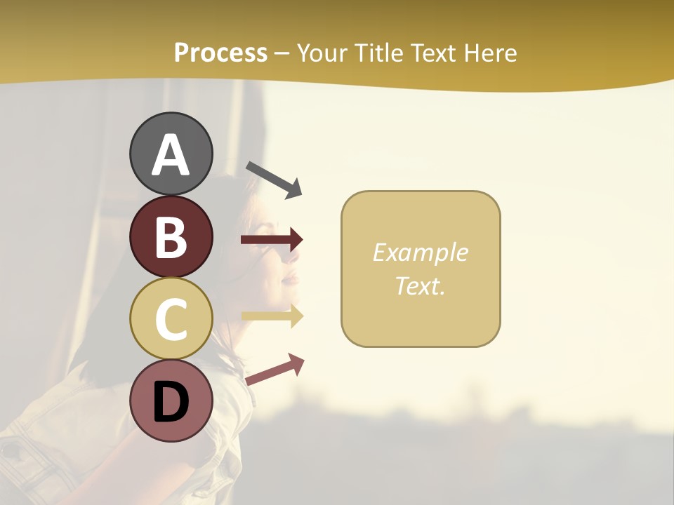 Sea White Sand PowerPoint Template