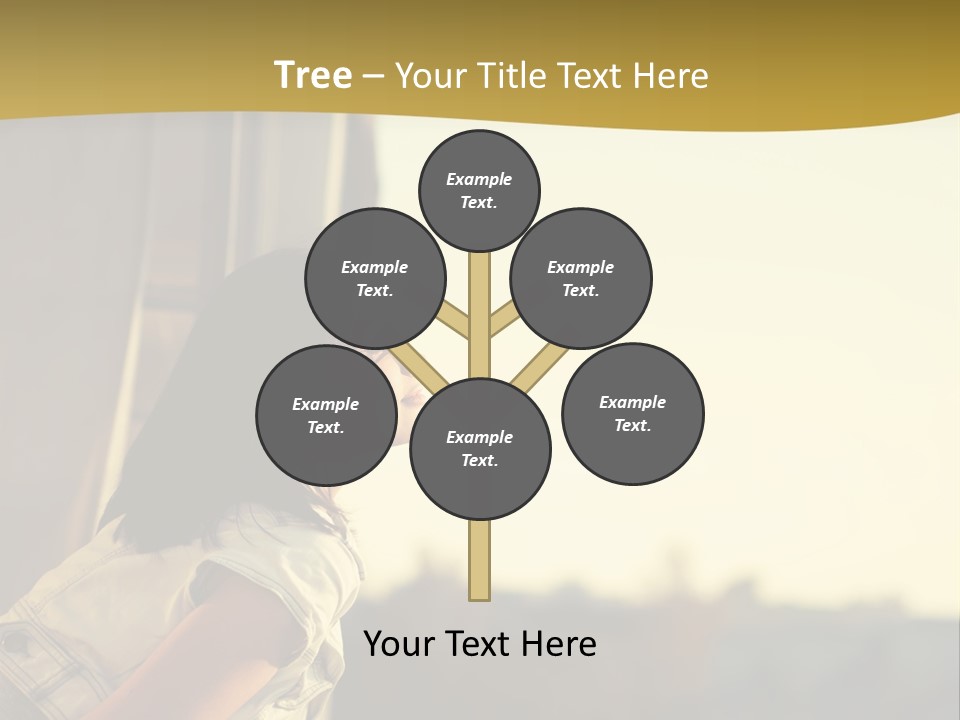 Sea White Sand PowerPoint Template