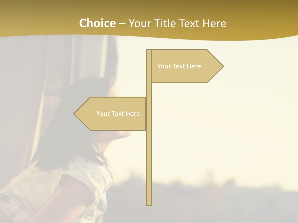 Sea White Sand PowerPoint Template