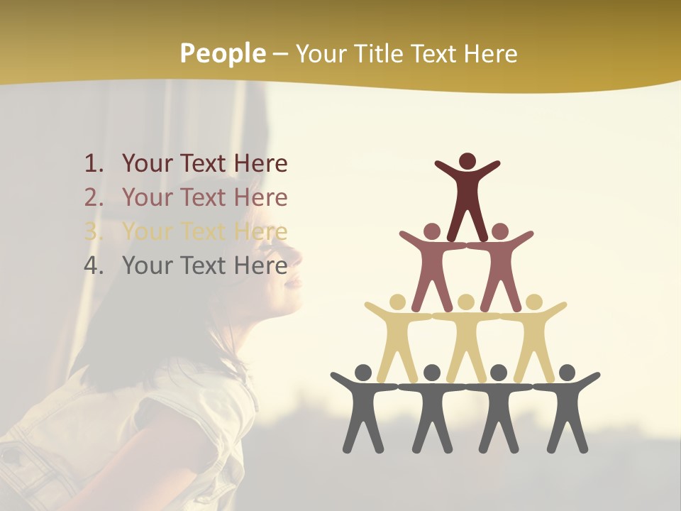 Sea White Sand PowerPoint Template