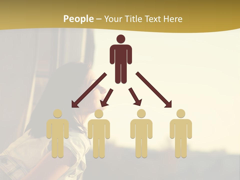 Sea White Sand PowerPoint Template