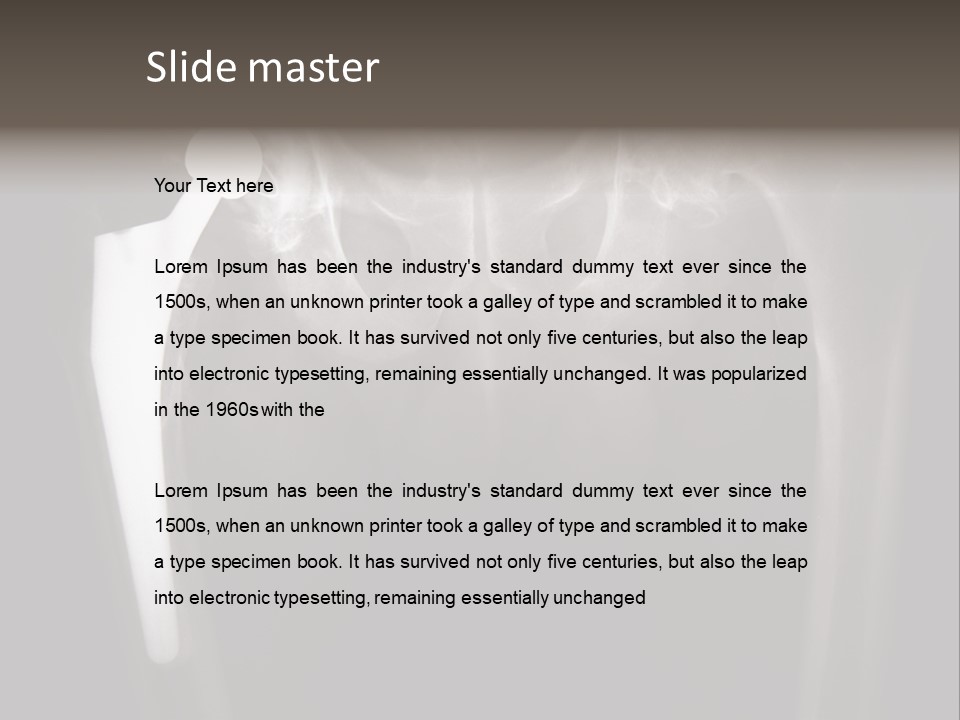 Coastal Wellness Life PowerPoint Template