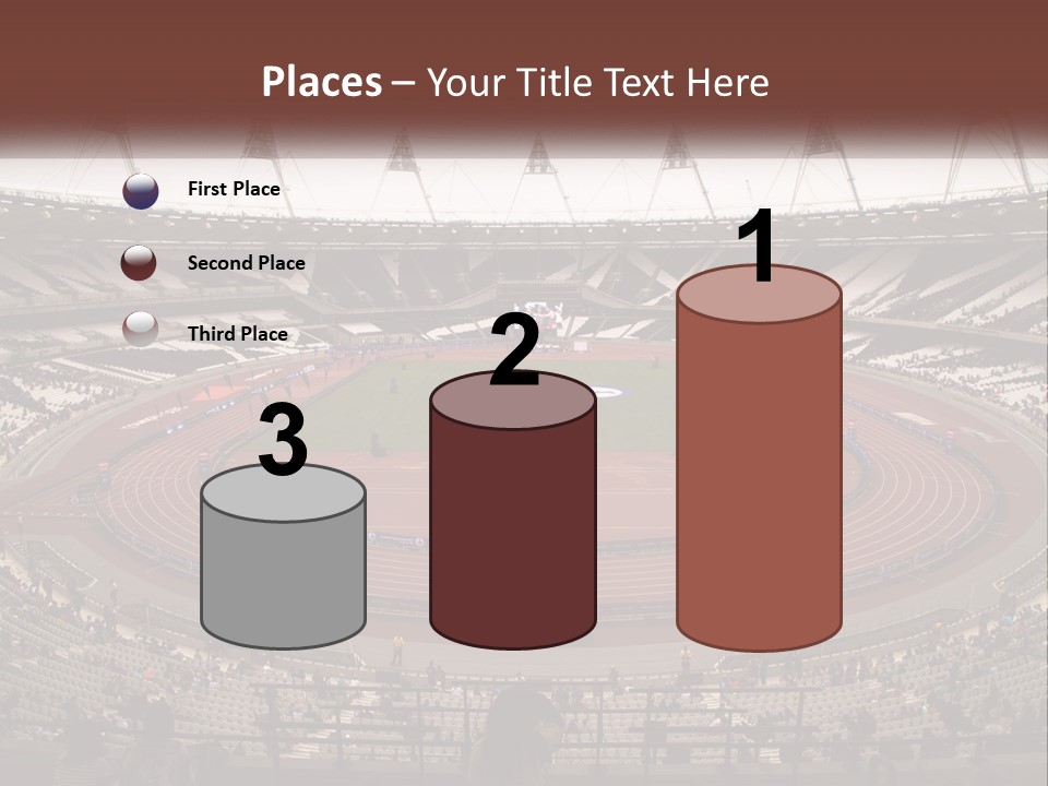 Retirement Coast Calm PowerPoint Template