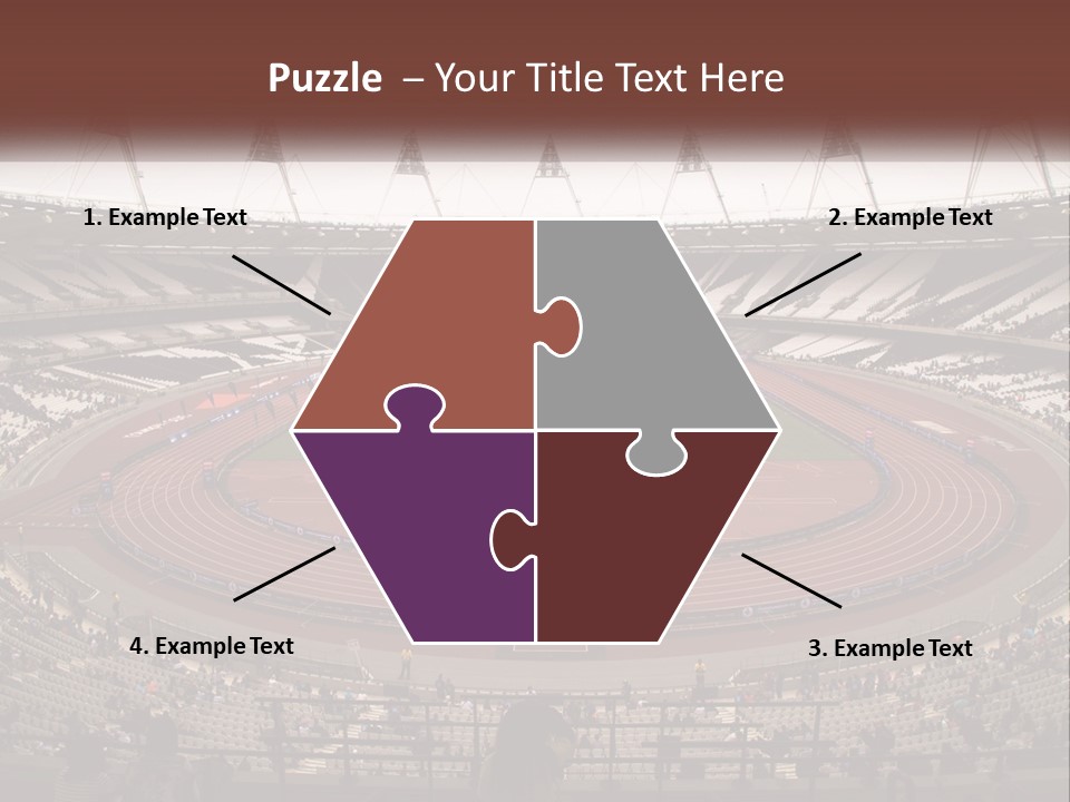 Retirement Coast Calm PowerPoint Template