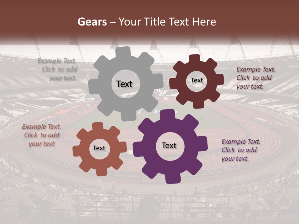 Retirement Coast Calm PowerPoint Template