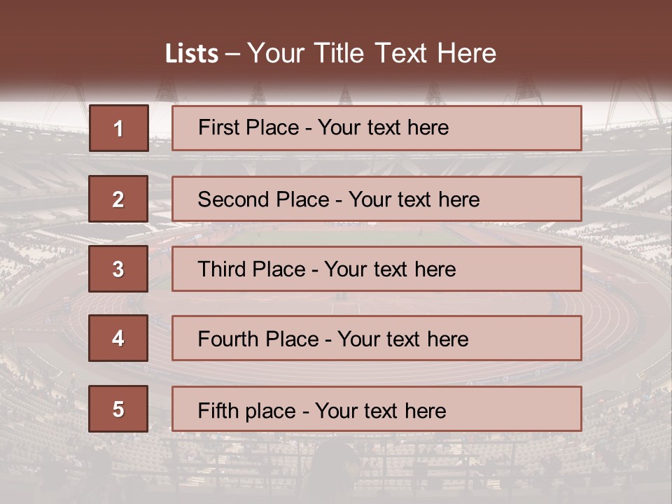 Retirement Coast Calm PowerPoint Template