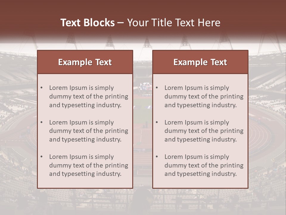 Retirement Coast Calm PowerPoint Template