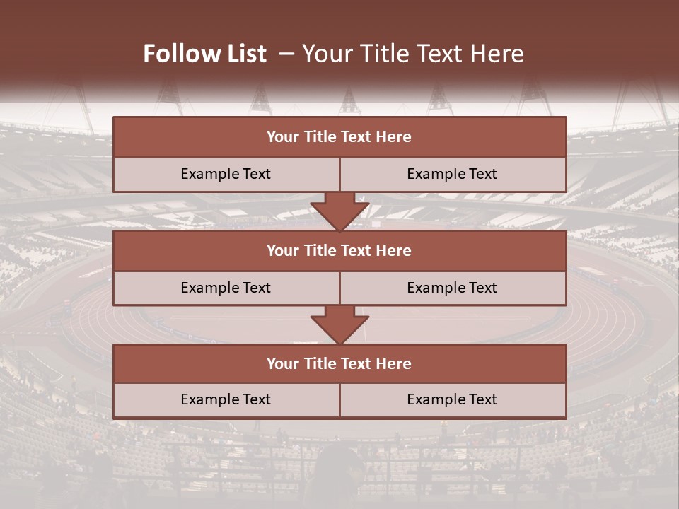 Retirement Coast Calm PowerPoint Template